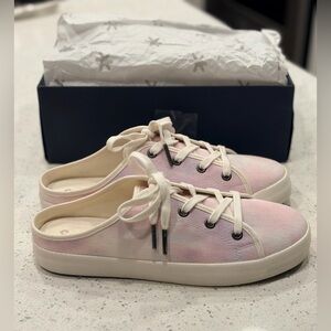 Splendid Women's Pink Purple Lace-Up Sneakers Mules ~7.5
